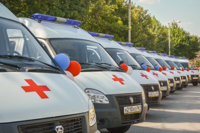 Девять подстанций скорой помощи в Ростове пополнили автопарк