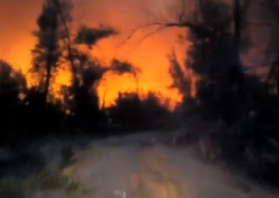 Природный пожар под Каменском тушили больше 15 часов