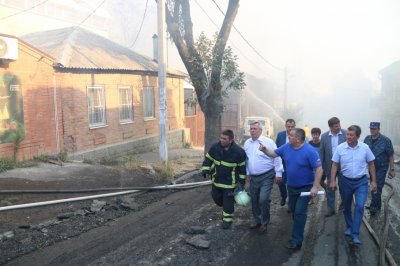 Губернатор предложил не застраивать квартал, где произошел пожар