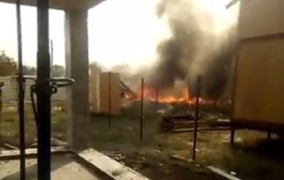 В Ростове произошел пожар по переулку Нефтяному