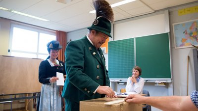 Немецкие "Зеленые" призывают сторонников поспешить на избирательные участки