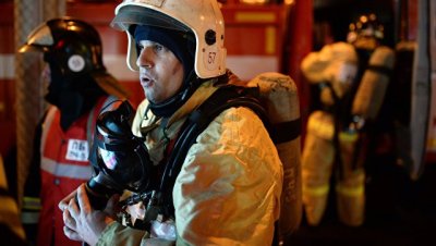 Пожарным удалось потушить возгорание в двухэтажке в Пятигорске
