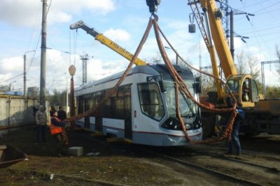 Вместо чешских «старичков»: в Ростов доставили 13 новых трамваев