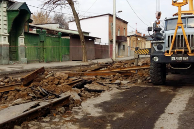 Градоначальник Виталий Кушнарев: «Улица Станиславского будет сдана в срок, несмотря ни на что»