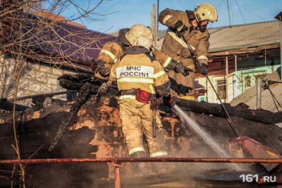 В Ростовской области сгорел частный дом: два человека погибли