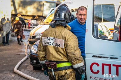 Тушили условный пожар: в центре Ростова проходили учения спасателей к ЧМ-2018