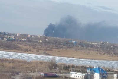 В Волгодонске произошел пожар в районе химзавода