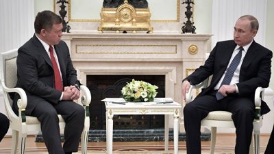 Король Иордании планирует встретиться с Путиным в Москве 15 февраля