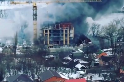 Пожар в районе завода «Красный Аксай» потушили