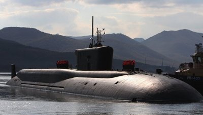 В состав ВМФ приняли три атомные подводные лодки проекта "Борей"
