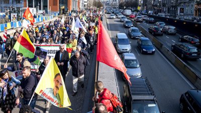Несколько тысяч человек прошлись по Брюсселю маршем против расизма