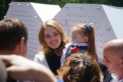 Наталья Водянова приехала в Ростов на открытие детского инклюзивного парка