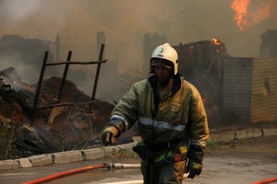 В Ростовской области сохраняется штормовое предупреждение из-за пожаров