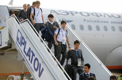Ростов, встречай гостей: сборная Японии прилетела на донскую землю