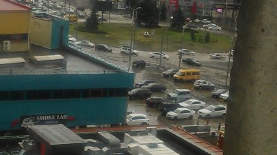 Два района в Ростове после дождя превратились в «Венецию»
