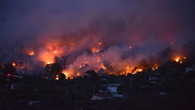 Греческие пожарные рассказали о ситуации на острове Эвбея