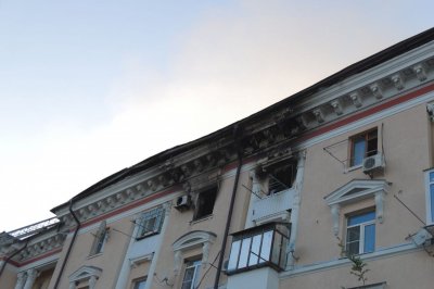 На ремонт сгоревшего в центре Ростова во время ЧМ дома выделили 7,5 миллиона рублей