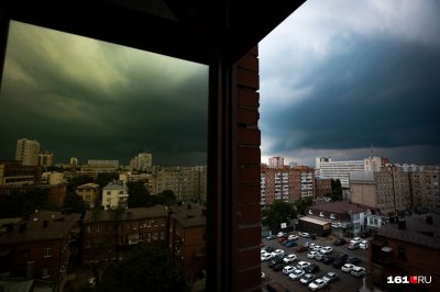Ливни, град и ветер: на Ростов надвигается шторм