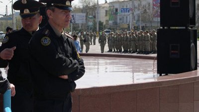 В Казахстане уволили офицера МВД, назвавшего коллег братвой в поздравлении