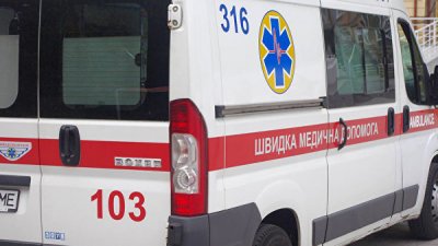 На Украине перевернулся автобус 