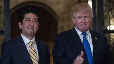 Абэ и Трамп провели пятую по счету совместную игру в гольф