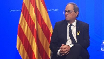 ЦИК Испании оштрафовал главу женералитета Каталонии на 5,5 тысячи евро