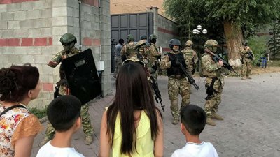 В штабе Атамбаева рассказали о состоянии пострадавших спецназовцев