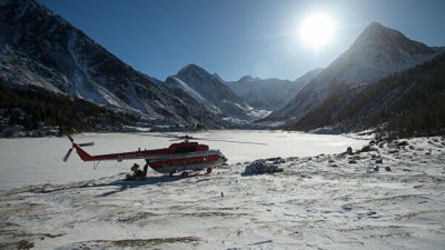 В Казахстане эвакуировали россиянку, пострадавшую при сходе лавины в горах
