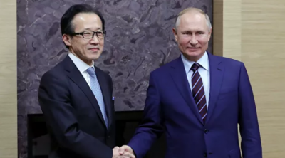 Путин встретился с генсеком совбеза Японии