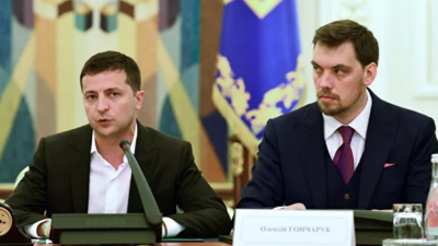 Зеленский не принял отставку премьера Гончарука