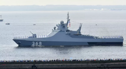 На Черном море начались испытания патрульного корабля "Павел Державин"