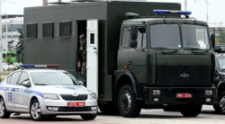 ГАИ Белоруссии сообщила о восьми наездах на милиционеров в ходе протестов