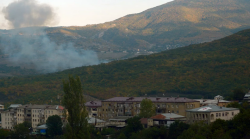В Карабахе обвинили Азербайджан в уничтожении пожарной машины