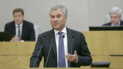 Володин прокомментировал украинские санкции против Медведчука