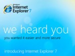 Microsoft выпустила браузер Internet Explorer 7