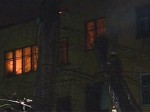 В московском общежитии сожгли человека