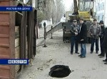 В Ростове-на-Дону грузовой автомобиль чуть не ушел под землю