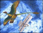Летающие динозавры - прототип самолета?
