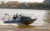 В результате выброса сточных вод в Москве-реке образовался остров