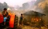 В охваченной лесными пожарами Греции произошло землетрясение